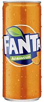 Fanta Orange, 0.33 ml (can)