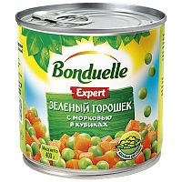 Bonduelle canned green peas and carrot, 400 g