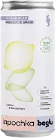 Lapochka beta glucan probiotic water, lemon and cardamom, 0.33 l