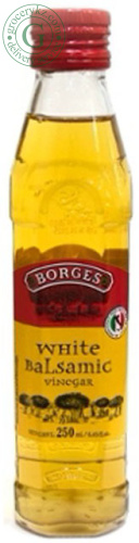 Borges white balsamic vinegar, 250 ml