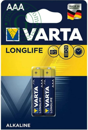Varta Longlife AAA batteries, 2 pc picture 2