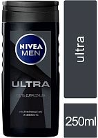 Nivea Men shower gel, ultra, 250 ml