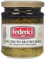 Federici pesto sauce without garlic, 190 g