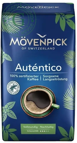 Movenpick El Autentico ground coffee, 500 g