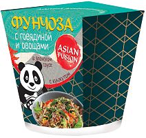 Asian Fusion glass noodles, beef and vegetables, 68 g