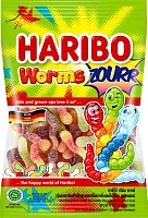 Haribo jelly beans, worms ZOURR, 80 g