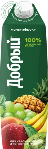 Dobry multifruit juice, 1l