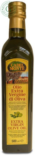 Cadel Monte olive oil, extra virgin, 500 ml