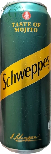 Schweppes tonic water, mojito, 450 ml