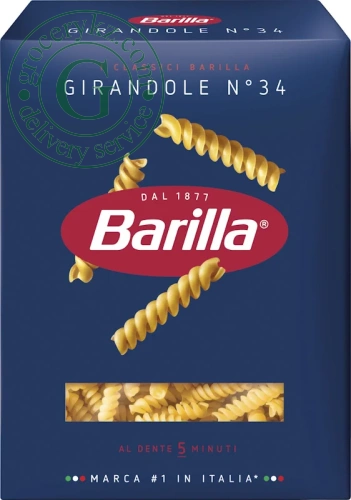 Barilla Girandole 34 pasta, 450 g