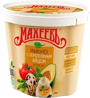 Maheev quail egg mayonnaise, 800 g