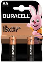 Duracell Extra Life AA batteries, 2 pc