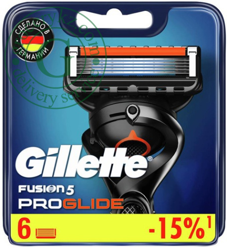 Gillette Fusion 5 Proglide shaving blades (6 in 1)