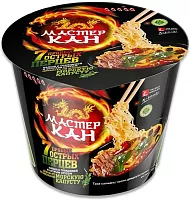 Master Khan beef noodles, 7 peppers, 130 g (cup)