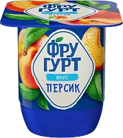 Frugurt yogurt, peach, 2.5%, 115 g