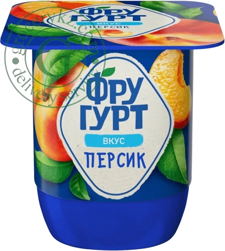 Frugurt yogurt, peach, 2.5%, 115 g