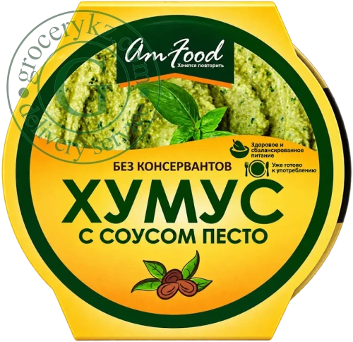 AmFood Hummus, pesto, 200 g