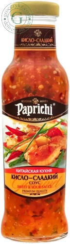 Paprichi sweet and sour sauce, 320 g