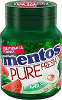 Mentos Pure Fresh gum, watermelon, 54 g
