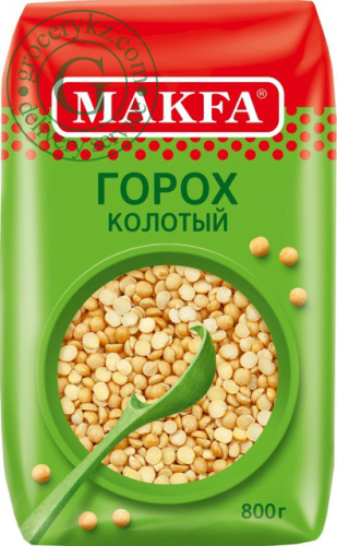 Makfa split peas, 800 g