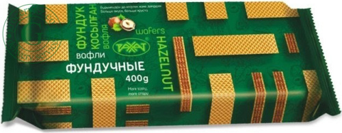 Rakhat wafers, hazelnut, 400 g