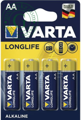 Varta Longlife AA batteries, 4 pc picture 2