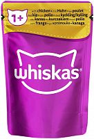 Whiskas wet cat food, chicken, stew, 85 g