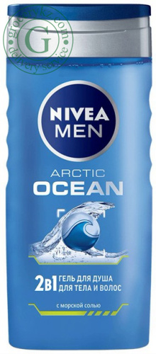 Nivea Men shower gel, arctic ocean, 250 ml