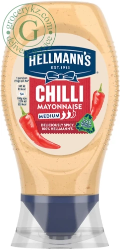 Hellmann's mayonnaise, chilli, 250 ml