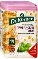 Dr. Korner corn and rice crispbread, provencal herbs, 100 g