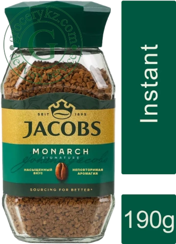 Jacobs Monarch instant coffee, 190 g