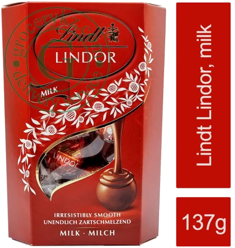 Lindt Lindor candies, milk, 137 g