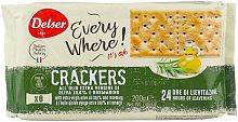 Delser crackers, olive oil and rosemary, 200 g