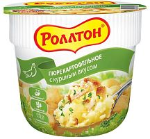 Rollton mashed potatoes with chicken flavor, 40 g
