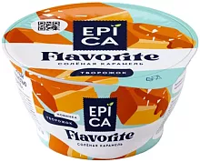 Epica Flavorite curd yogurt, salted caramel, 130 g