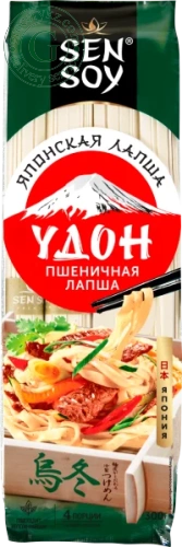 Sen Soy Udon wheat noodles, 300 g Sen Soy Udon wheat noodles, 300 g