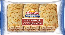 Morozko pancakes with boiled condensed milk, 210 g
