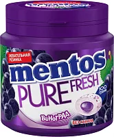 Mentos Pure Fresh gum, grapes, 100 g