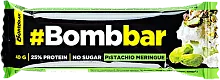 Bombbar protein bar, pistachio meringue, 40 g