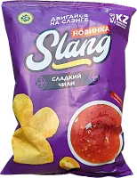 Slang potato chips, sweet chili, 107 g