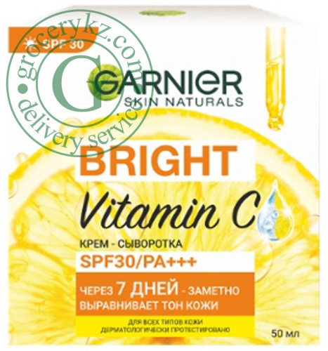 Garnier Bright face cream, 50 ml