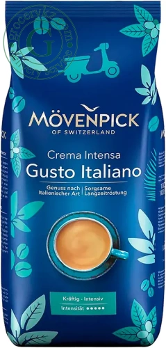 Movenpick Gusto Italiano coffee beans, 1000 g