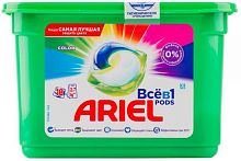 Ariel All in 1 Pods laundry capsules, color, 18 count