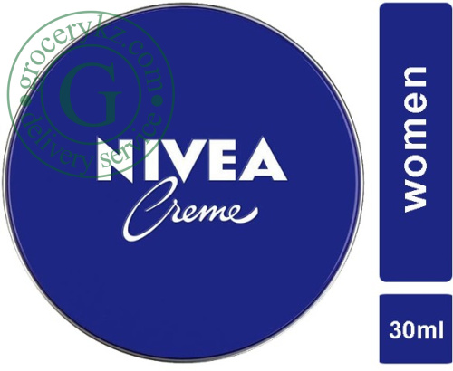 Nivea women universal cream for face, hands and body, 30 ml