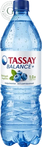 Tassay still water, blueberry, 1 l Tassay still water, blueberry, 1 l