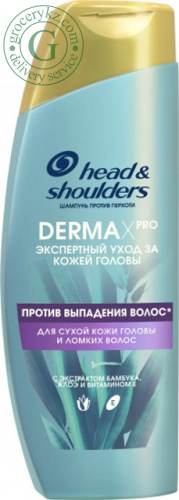 Head & Shoulders Derma X Pro shampoo, against hair loss, 270 ml