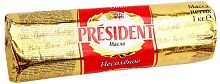 President unsalted butter, 82%, 1 kg