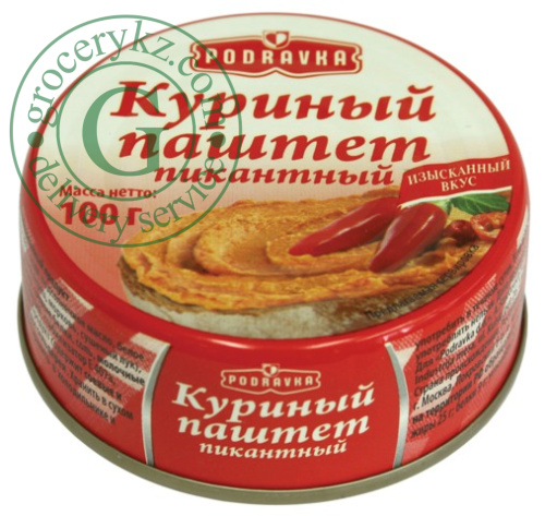 Podravka chicken pate, hot, 100 g