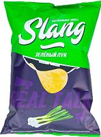 Slang potato chips, spring onion, 130 g