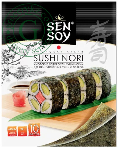 Sen Soy sushi nori sheets, 28 g